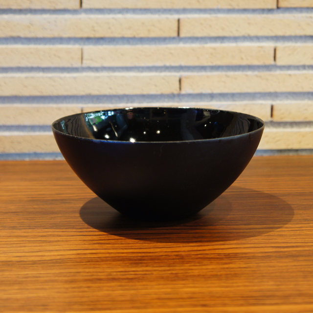 北欧雑貨「Krenit Bowl (black saize:M)」