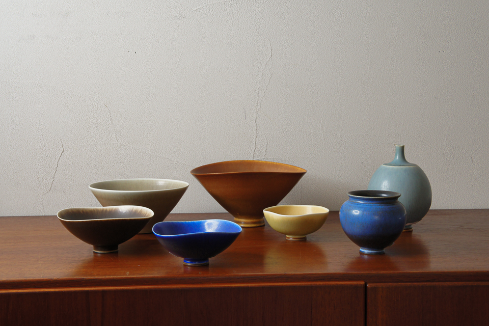 北欧雑貨「瑠璃釉沓形小鉢」